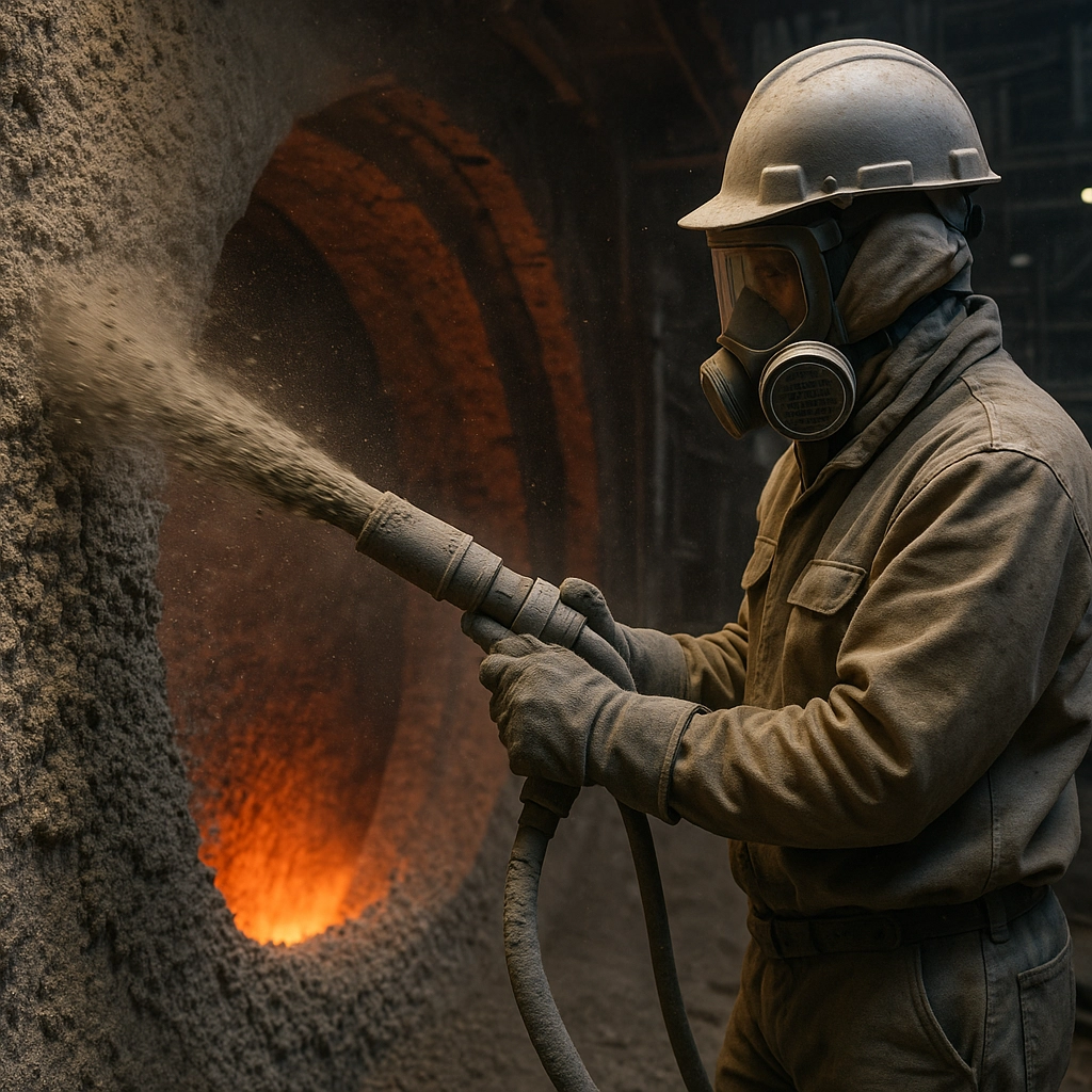 كتلة الرش الحرارية المقاومة للحرارة