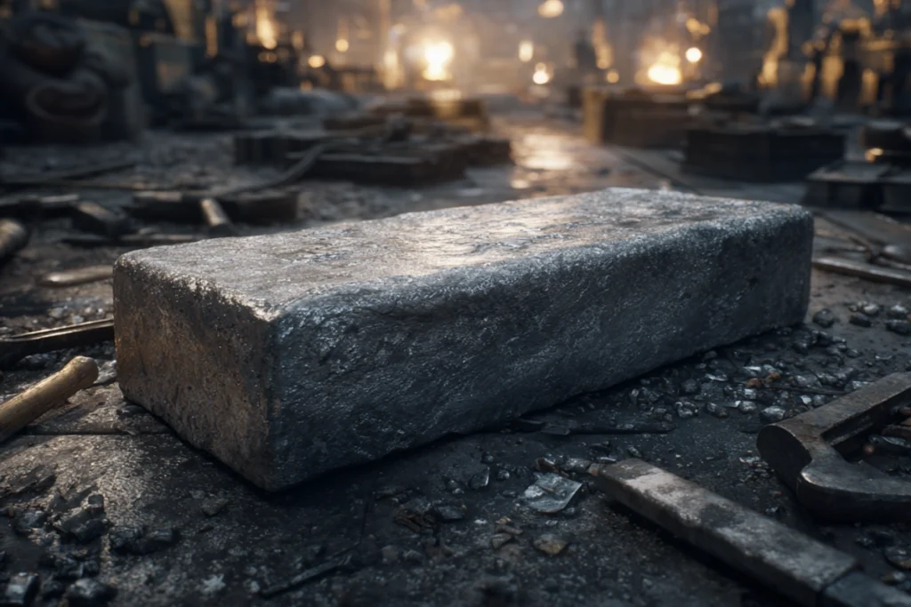 Cast iron ingot