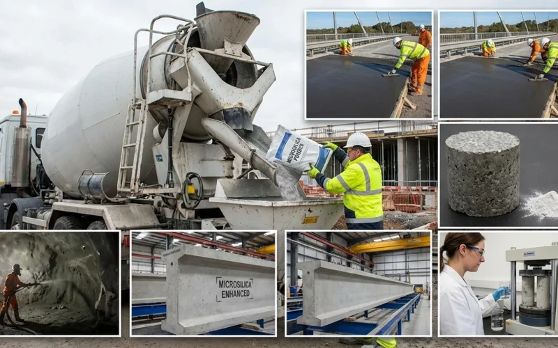 کاربرد میکروسیلیکا