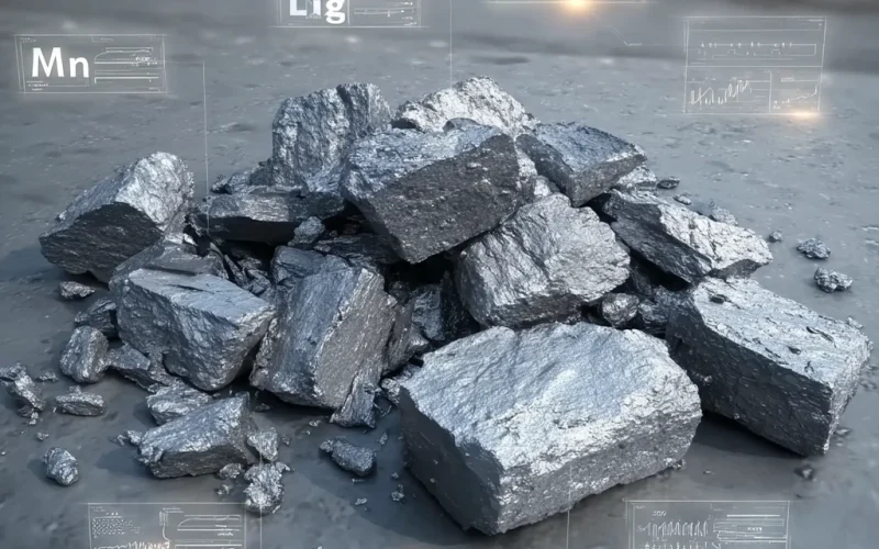 آنالیز شیمیایی فرو سیلیکو منیزیم